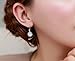 Neoglory Jewelry Cubic Zirconia Wedding Stud Earrings White for Women Sensitive Ears 2018