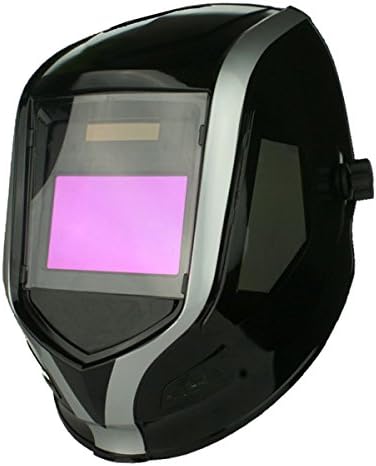 JEXONA Solar Power Auto Darkening Welding Helment 9X003 Color Silver Line