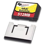 512MB Mobile Storage Reduced Size Dual Voltage Mmc Card Rsdvmmc