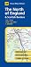 The North of England and Scottish Borders (AA Road Map Britain)