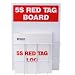 Brady  122053,  5S Red Tag Log Kit (1 Kit)