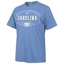 Nike North Carolina Tar Heels (UNC) Basketball Light Blue Backboard T-shirt
