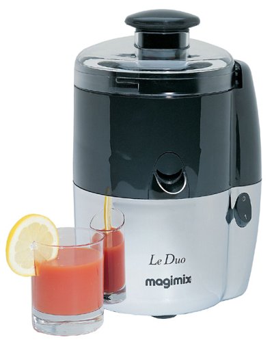 Magimix Le Duo Juice Extractor Chrome/Charcoal Finish