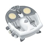 Conair FB12NRB Ultra Massaging Foot Spa with Water Jet, White and Gray