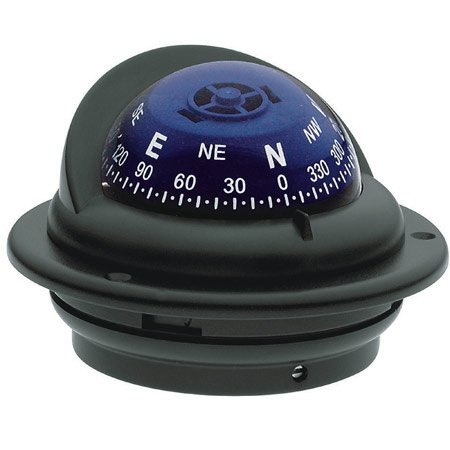 SportingGoods: Ritchie Trek Flush Mount Compass With Blue Dial