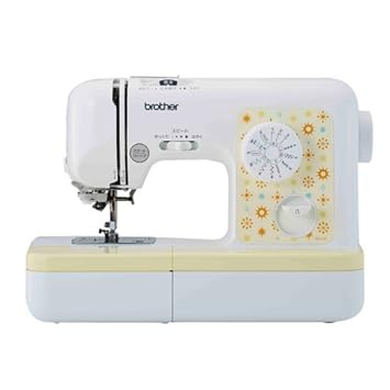 【クリックで詳細表示】ブラザー(brother) 電子ミシン ELU58シリーズ N39-YS： ホーム＆キッチン