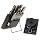 Ginsu Hanaita Japanese 420J2 Stainless Steel 14-Piece Counter Saver Cutlery Set with Cabinet Horizontal and Vertical Mounting 4835