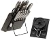 Ginsu International Traditions 14-Piece Stainless-Steel Countersaver Hanging Knife Block Set