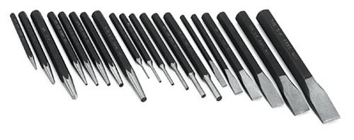 SK Hand Tools 6020 20-Piece Punch and Chisel Set