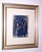 Marc Chagall - Rahab and the Spies of Jericho Original Color Lithograph, Framed Artwork