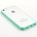 Teviwin (A106) 10pcs New Matt Frosted iPhone 5 Case Clear Hard Back Cover Soft TPU Bumper Frame Case for Apple iPhone 5C, Teviwin Stylus Included