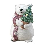 Pfaltzgraff Snow Bear Sculpted Cookie Jar