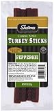 Shelton's Turkey Sticks, Pepperoni, 2-Ounce Bags (Pack of 12)