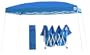 E-Z UP DMS0812BL  8' x 12' Blue Dome II