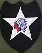 2nd Infantry Division Dress Shoulder Sleeve Insignia