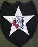 2nd Infantry Division Dress Shoulder Sleeve Insignia