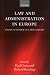 Law and Administration in Europe: Essays in Honour of Carol Harlow