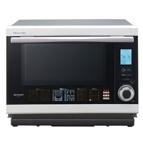 SHARP HEALSIO �E�H�[�^�[�I�[�u�������W 30L 247���j���[ �ȃG�l��B�� �z���C�g�n AX-S1-W