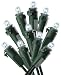 Noma/Inliten-Import V1961-88 15 Light White LED Battery Operated Mini Dome Style Set
