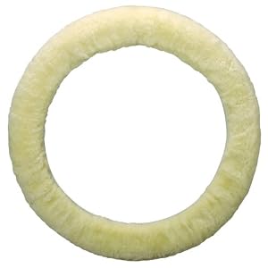 Genuine Sheepskin Steering Wheel Cover
