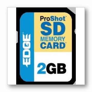 EDGE Tech 2GB ProShot Secure Digital Card 130X