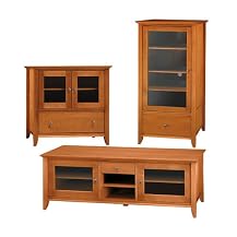 Entertainment Center Collection - Light Cherry