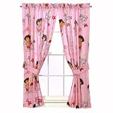 Dora the Explorer Star Catcher Drapes - 2 Panels (82x63")