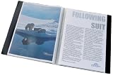 Produkt-Bild: Durable Duralook Sichtbuch mit 30 verschwei&szlig;ten A4 Klarsichth&uuml;llen, 5 St&uuml;ck