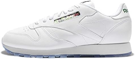 Reebok Men's CL Leather SF, WHITE/ICE, 11 M US