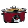 CROCK-POT SCVC550H-R Red 5.5 Qt. Oval Slow Cooker