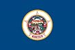 Valley Forge Minnesota State Flag Nylon 3-Foot x 5-Foot