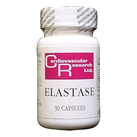 Ecological Formulas / Cardiovascular Research - Elastase (Serope, 30 mg, 30 capsules