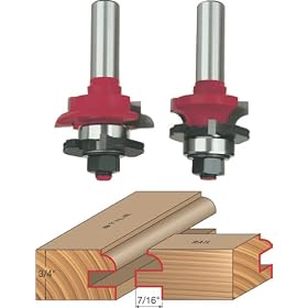 Freud 99-260 1-11 16-Inch Matched Rail and Stile Bit Set by Freud