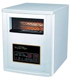 PurATron Portable Infrared Quartz Zone Heater With PCO Air Purification System.
