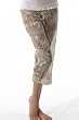 OnGossamer Sobe Safari Printed Capri Lounge Pant(088309), Small, Cheebra Print