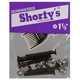 Shorty's 1 1/2 in. Flat Head Bolts, Phillips