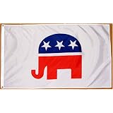 New 3x5 Republican Party Flag Political Banner Flags by NationalCountryFlags