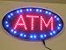 Animated Oval Shape LED Neon Light ATM Open Sign ATM S ATM