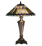 23H Jeweled Peacock Table Lamp