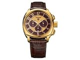 Timberland QT5122401 Men's Chronograph With Brown Leather Strap