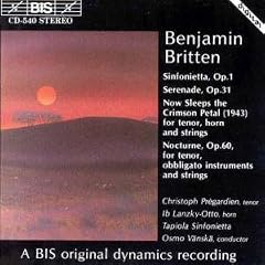 Britten - Works for Tenor and Orchestra