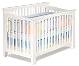 Convertible Crib - Columbia Collection White Finish