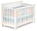 White Atlantic Furniture Columbia 4-in-1 Convertible Wood Baby Crib