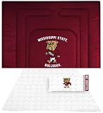 Mississippi State Bulldogs Bedding - NCAA Comforter and Sheet Set Combo