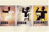 Triptique Dubonnet, Art Poster by Adolphe-Jean-Marie Mouron Cassandre