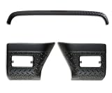 Bushwacker TrailArmor Hood Stone Guard and Front Corners, for the 2000 Jeep Wrangler