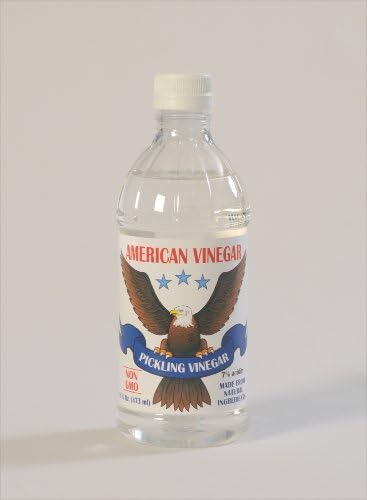American Pickling Vinegar 12 bottles pet plastic (16oz.)