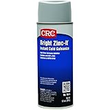 CRC 18414 Bright Zinc-It Light Duty Instant Cold Galvanize (Net Weight: 13 oz.) 16 oz. Can