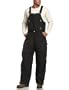 Carhartt Men's Extremes Arctic Quilt Lined Zip-To-Waist Biberall, Black, 40x28