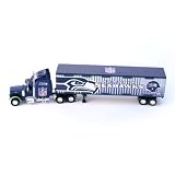 2005 Seattle Seahawks Die Cast Tractor Trailor Truck 1:80 Scale New in the Orig Box
